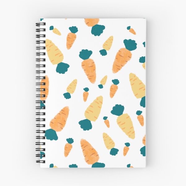 Item preview, Fresh carrot pattern on white background designed and sold by AtlMaddynette.