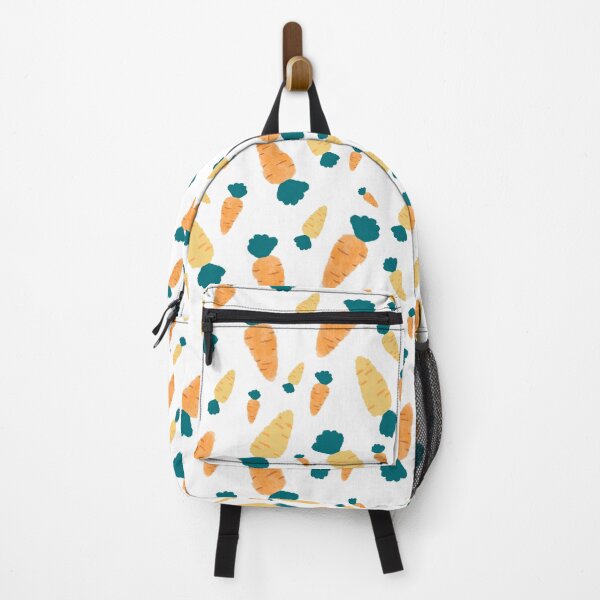 Item preview, Fresh carrot pattern on white background designed and sold by AtlMaddynette.