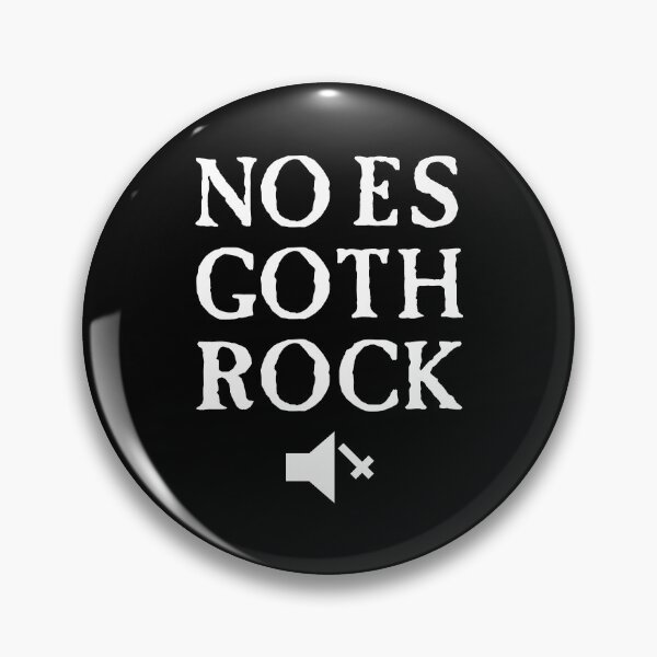 Item preview, No es Goth Rock designed and sold by Andrés Abel.