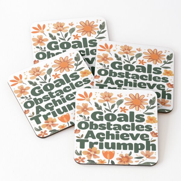 Item preview, G.O.A.T: Goals Obstacles Achieve Triumph designed and sold by SpazticGoat.