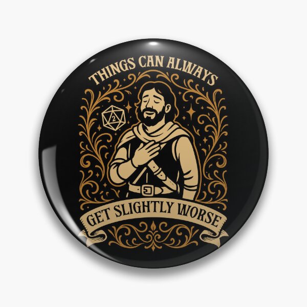 Item preview, Things Can Always Get Worse D20 Dice Tabletop RPG designed and sold by pixeptional.