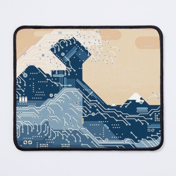 Item preview, Kanagawa The Digital Wave designed and sold by Timena.