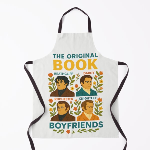 Item preview, The Original Book Boyfriends - Darcy, Heathcliff, Rochester and Knightley designed and sold by GlitchBaby.
