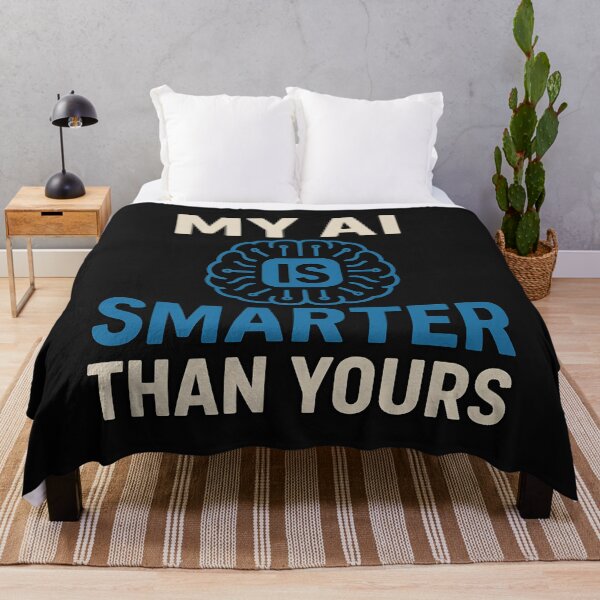Item preview, My AI Is Smarter Than Yours – Tech Quote Design designed and sold by BloomOfDesign.