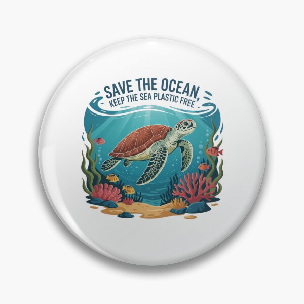 Item preview, Save The Ocean Keep the Sea Plastic Free designed and sold by Mateusz Majcherek.