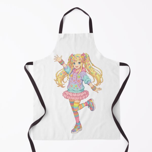 Item preview, Pastel Rainbow Queen – Kawaii and Fun Fashion (Decora) designed and sold by Candie_Loudenfrau_Art.