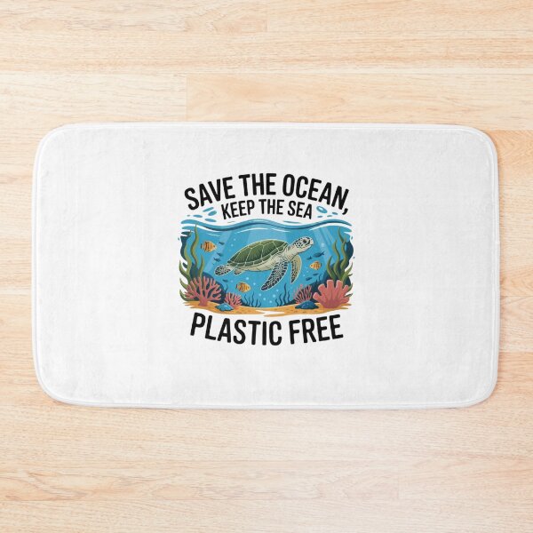 Item preview, Save The Ocean Keep the Sea Plastic Free designed and sold by Mateusz Majcherek.