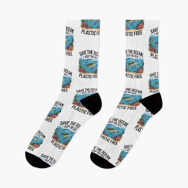 Item preview, Save The Ocean Keep the Sea Plastic Free designed and sold by Mateusz Majcherek.