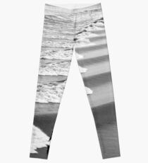 Grey Wave Surf Leggings