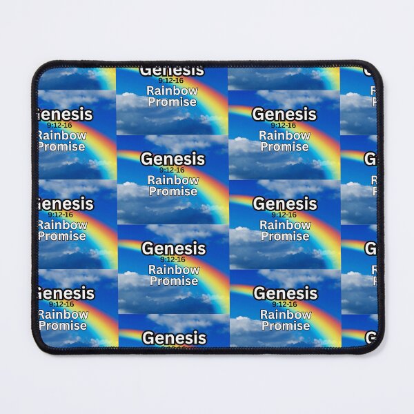 Item preview, Copy of Rainbow Promise, Christian rainbow, Bible Verse, Scripture, Rainbow, Noah's Ark, Flood, designed and sold by LacedInCharm.