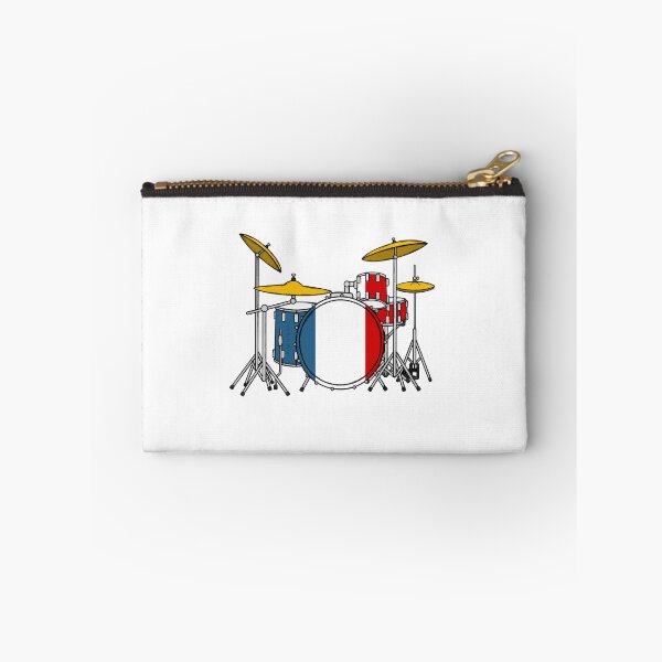 Item preview, Drum Kit French Flag Drummer Musician France designed and sold by doodlerob.