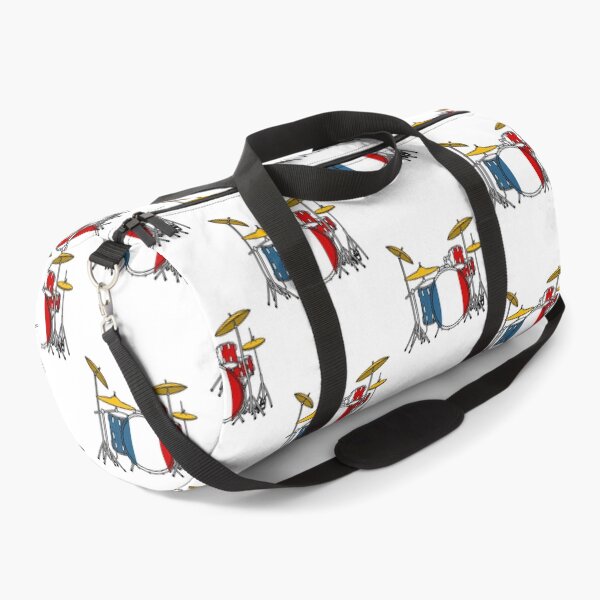 Item preview, Drum Kit French Flag Drummer Musician France designed and sold by doodlerob.