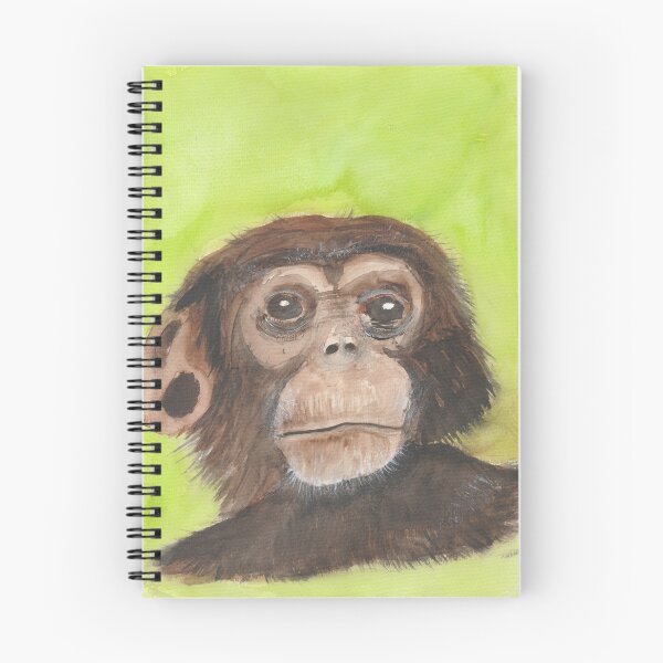 Item preview, monkey designed and sold by leeaustinarts.