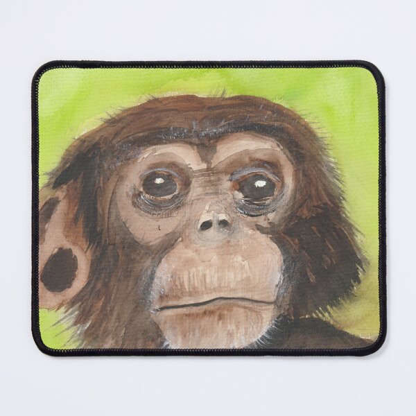 Item preview, monkey designed and sold by leeaustinarts.