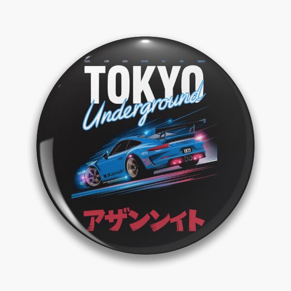 Item preview, Tokyo Underground Secret Car Meet Location designed and sold by FelineFrenzyArt.