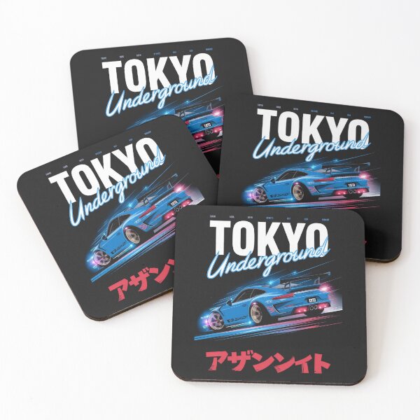 Item preview, Tokyo Underground Secret Car Meet Location designed and sold by FelineFrenzyArt.