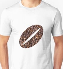 Coffee bean motif Unisex T-Shirt