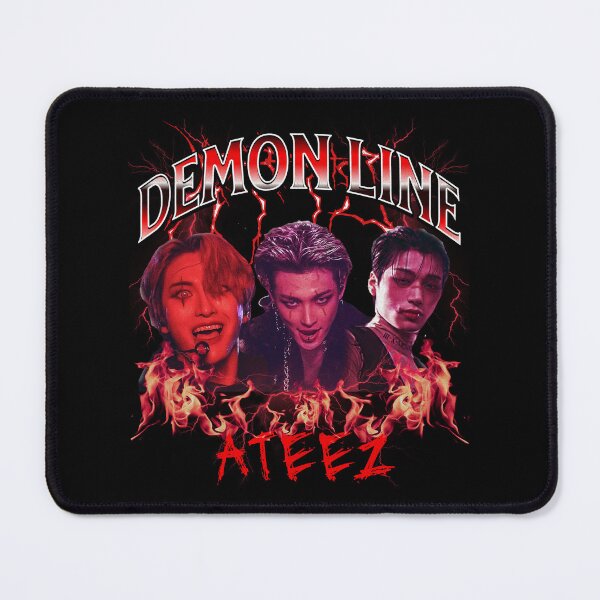Item preview, Demon Line ATEEZ designed and sold by Popsical Prints.