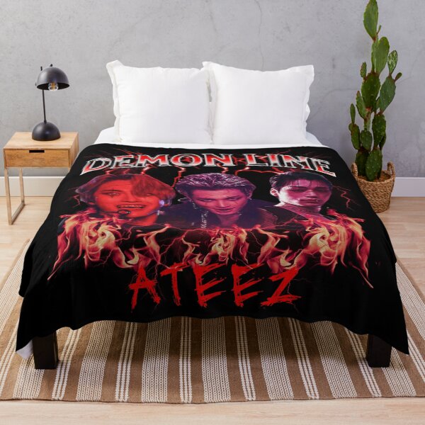 Item preview, Demon Line ATEEZ designed and sold by Popsical Prints.