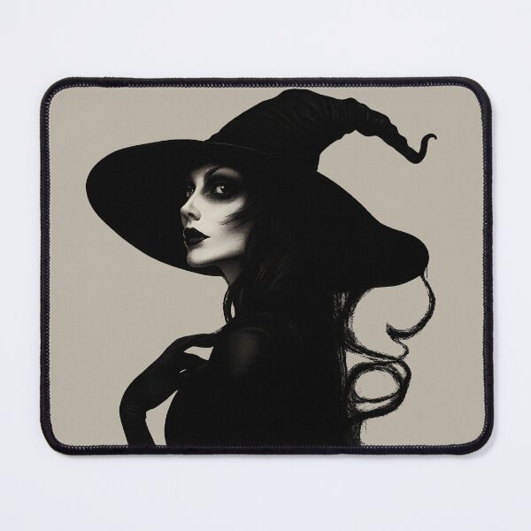 Item preview, Gothic Witch Aesthetic – Dark Enchantress Portrait Illustration designed and sold by Shoot-The-Moon.