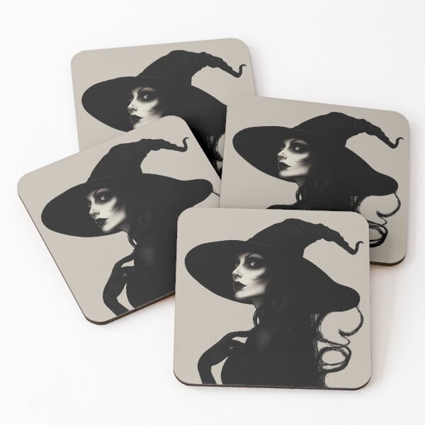 Item preview, Gothic Witch Aesthetic – Dark Enchantress Portrait Illustration designed and sold by Shoot-The-Moon.