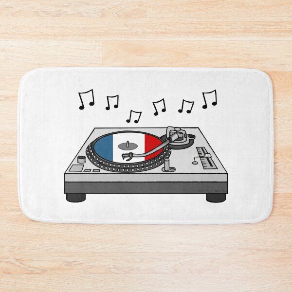 Item preview, DJ French Flag Music Producer Musician France, 14th July designed and sold by doodlerob.