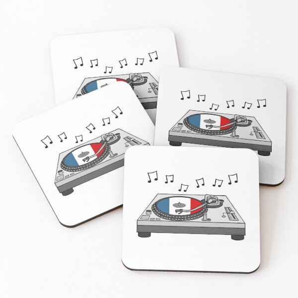 Item preview, DJ French Flag Music Producer Musician France, 14th July designed and sold by doodlerob.