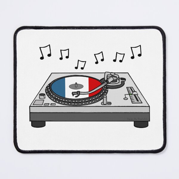 Item preview, DJ French Flag Music Producer Musician France, 14th July designed and sold by doodlerob.