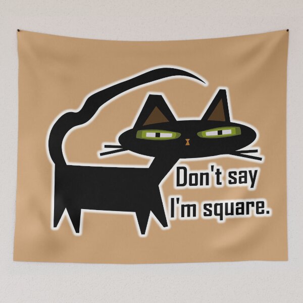 Item preview, He Says He's Not Square designed and sold by WandaRichards.