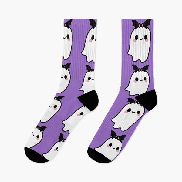Item preview, Cute Ghost With Bat Bow designed and sold by FarieArt.