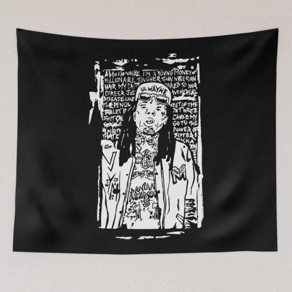 Item preview, Silhouette Lyric Rapper designed and sold by DeadTired666.