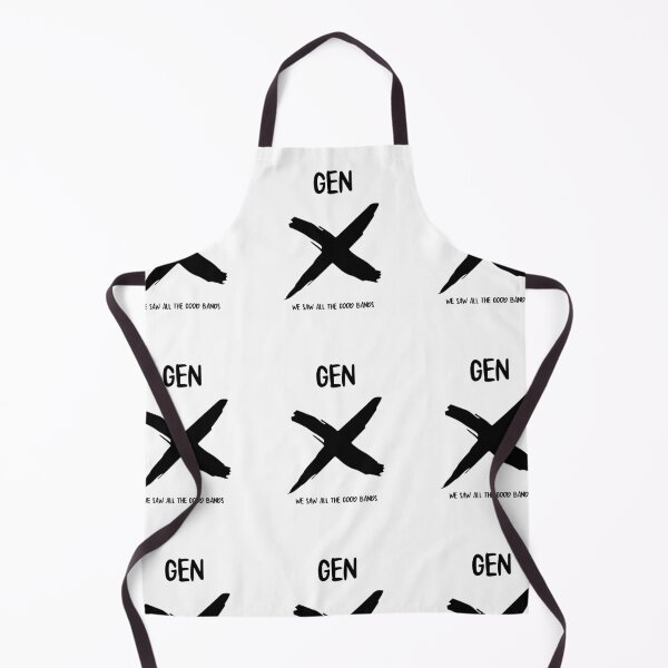 Item preview, Gen X: We Saw All The Good Bands designed and sold by RedWhiteGoAU.
