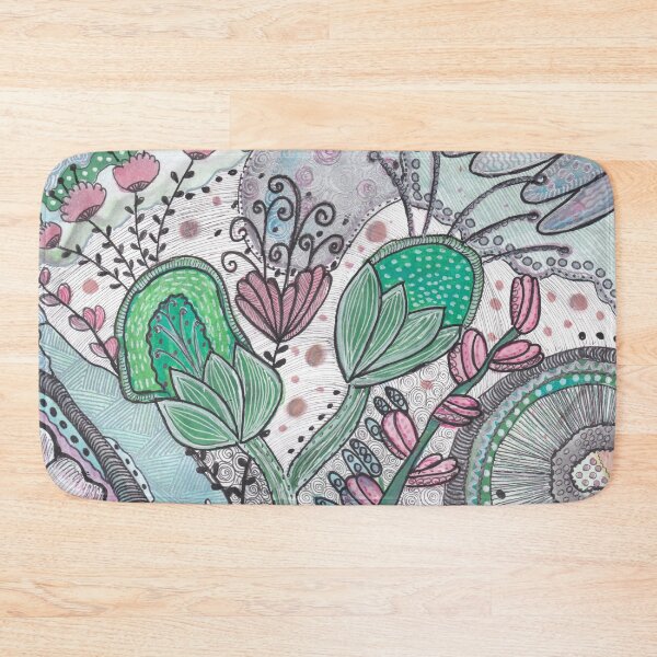 Item preview, Underwater Magic Garden - Reverse Coloring Zentangle Art designed and sold by ColorWander.