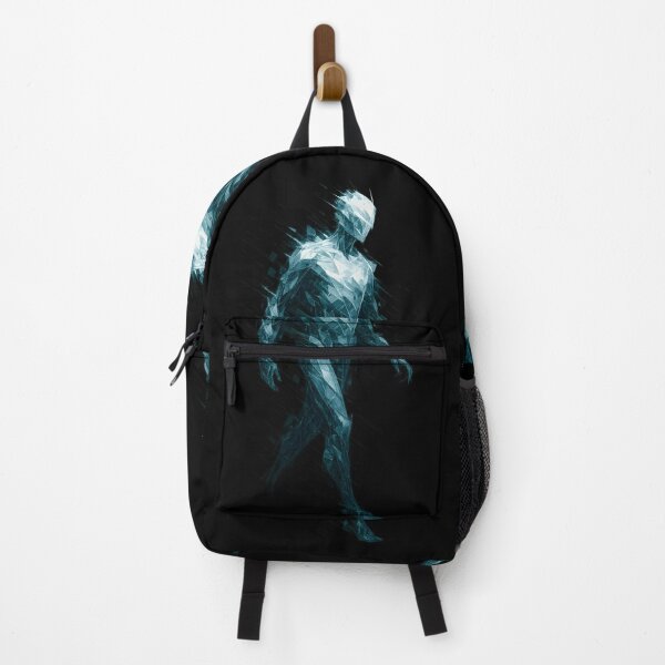 Item preview, Crystal Ice Warrior – Futuristic Shattered Glass Hero Illustration designed and sold by Shoot-The-Moon.