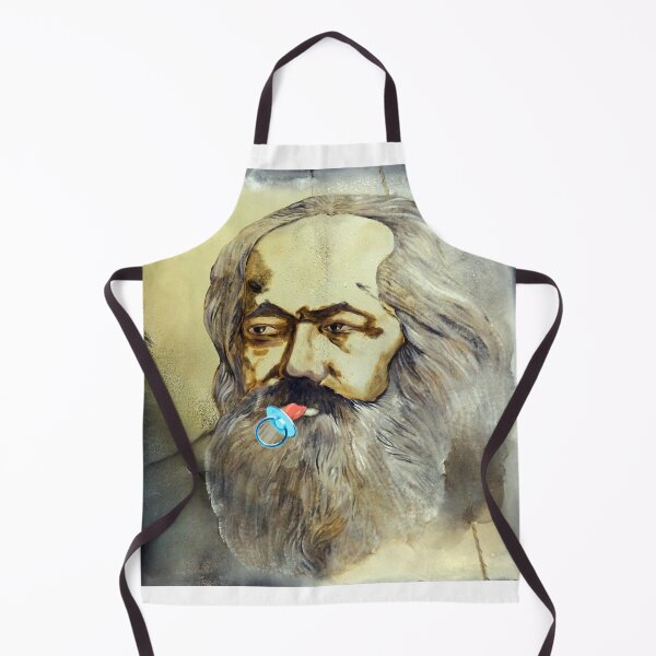 Item preview, KARL MARX portrait with pacifier designed and sold by shokofart.