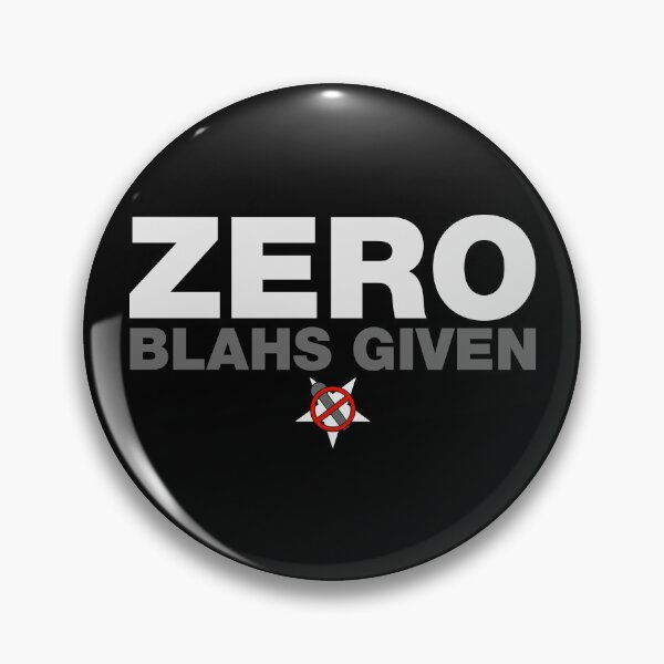 Item preview, Zero Blahs Given designed and sold by Andrés Abel.