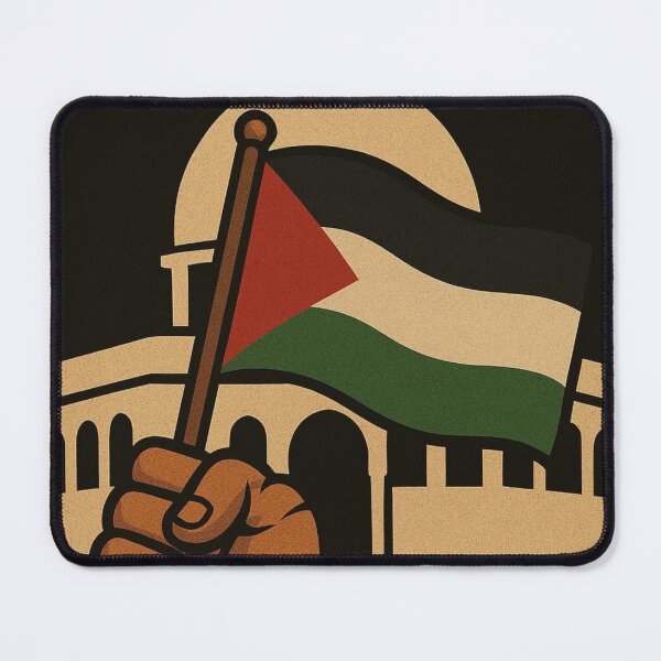 Item preview, Palestinian Flag and Fist Over Dome of the Rock-Power & Identity designed and sold by The-Onyxx.