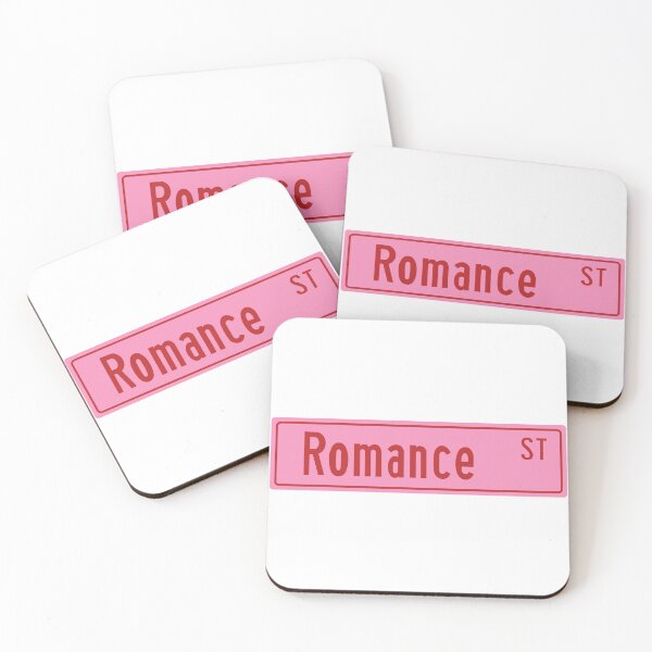 Item preview, Romance Book street sign designed and sold by evereads.