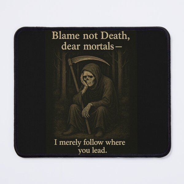 Item preview, Death - Don't blame me! designed and sold by Metaphysischer Tinnitus.