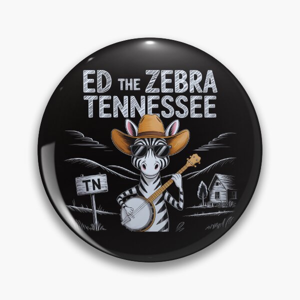 Item preview, ed the zebra tennessee – Cartoon Sketch Adventure Shirt designed and sold by Slavicsoul.