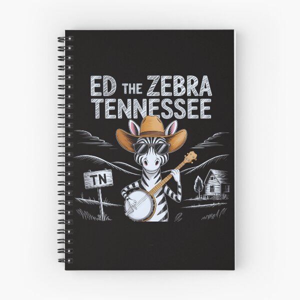 Item preview, ed the zebra tennessee – Cartoon Sketch Adventure Shirt designed and sold by Slavicsoul.