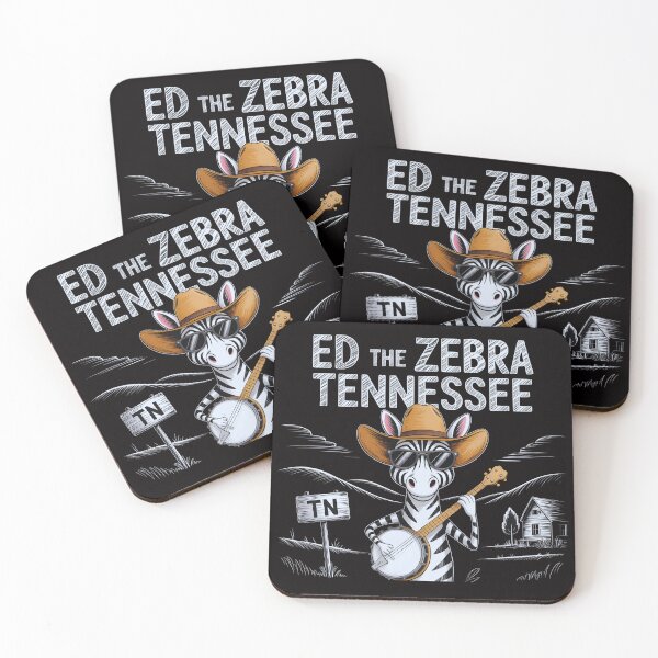 Item preview, ed the zebra tennessee – Cartoon Sketch Adventure Shirt designed and sold by Slavicsoul.