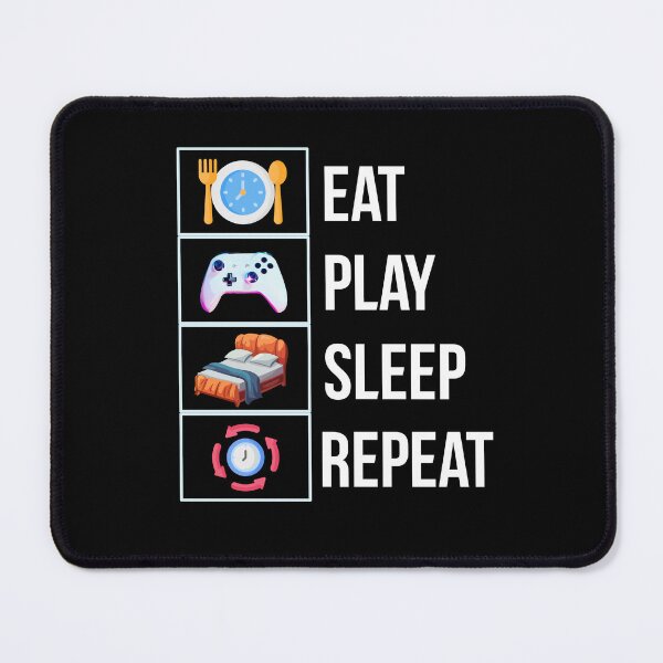 Item preview, Eat Play Sleep Repeat designed and sold by AthenaLJAT.