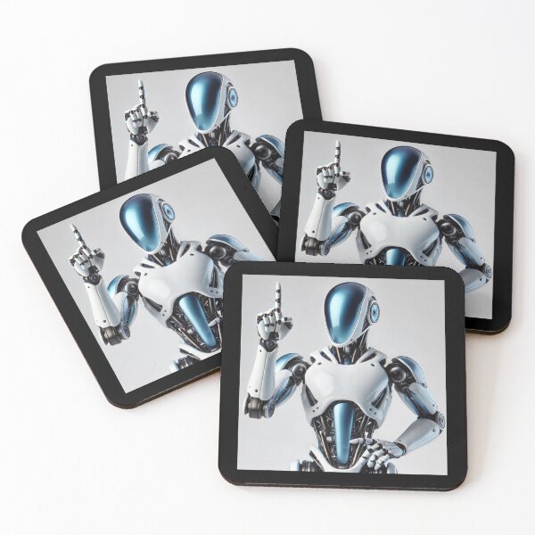Item preview, tesla bot designed and sold by TEEJAMBOREE.
