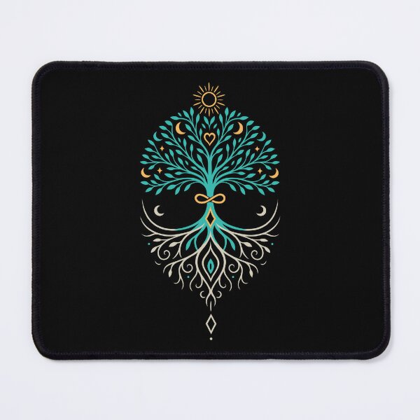 Item preview, Tree of Life Love – Sun Moon Couple Symbol designed and sold by Christine Krahl.