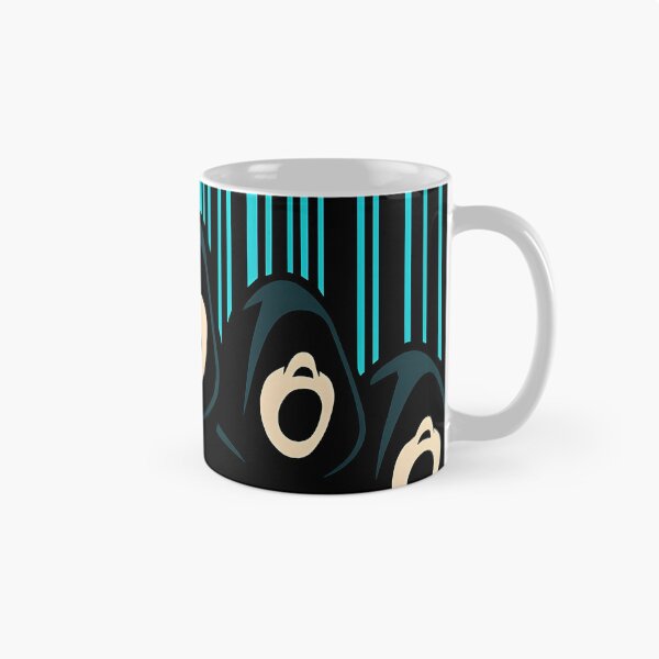 Item preview, Digital Choir Dystopia – Hooded Singers Under Cyber Barcode Rain designed and sold by Shoot-The-Moon.