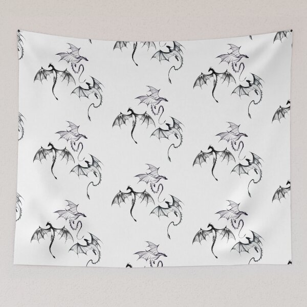 Item preview, Soaring beasts - elegant dragons designed and sold by Aakanksha97.
