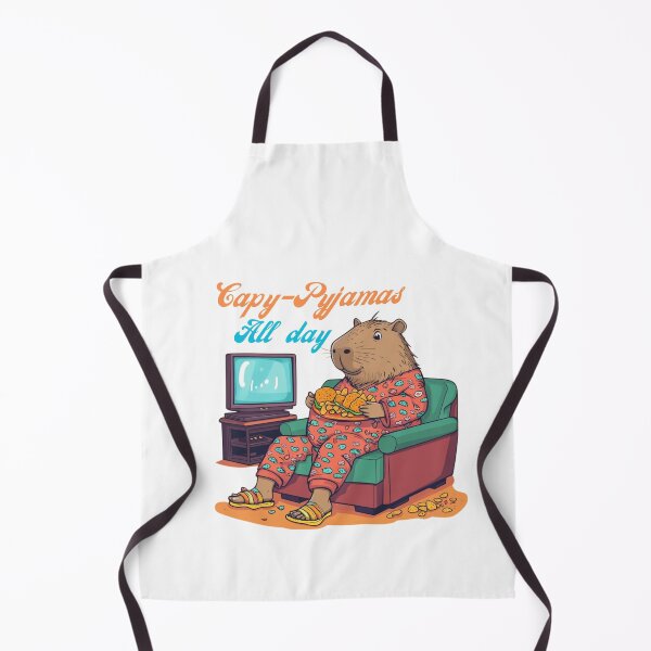Item preview, Capy-Pyjamas All Day - Cozy Taco Vibes designed and sold by JRprojects.