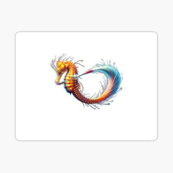 Item preview, Seahorse Splash designed and sold by EdwardGeo.
