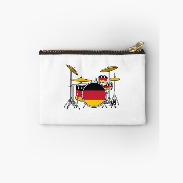 Item preview, Drum Kit German Flag Drummer Musician Germany designed and sold by doodlerob.